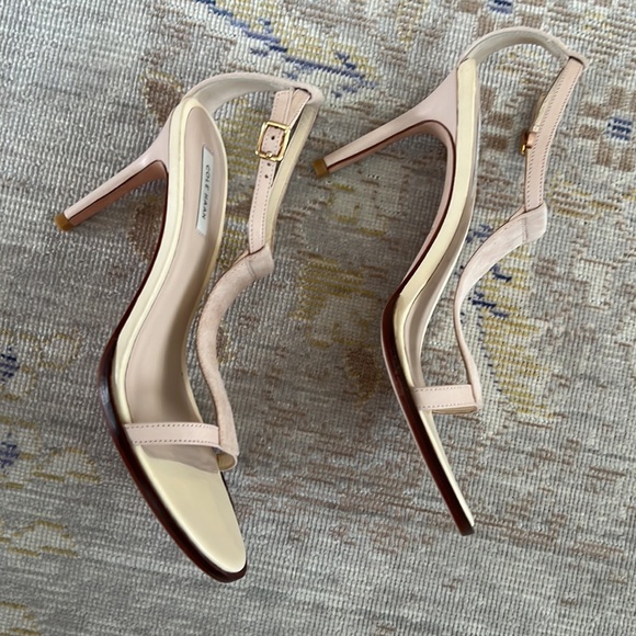 Cole Haan Heeled Suede Leather Sandals Size 6.5 - Picture 8 of 15